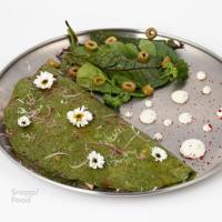 املت اسفناج و مرغ دودی