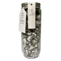 کوکی جار شیشه ای دبل چاکلت