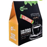 ساشه شیرین کننده اریتریتول و استویا زعفران بی لو