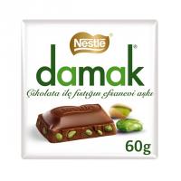 شکلات شیری با مغز پسته داماک نستله 