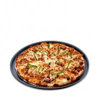 پیتزا گوشت و قارچ کلاسیک