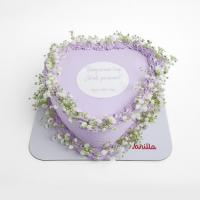 کیک قلب مادر