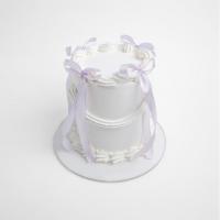 کیک ربان بنفش