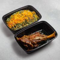 باقالی پلو با ماهیچه