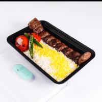 چلو کباب لقمه