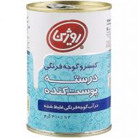 کنسرو گوجه درسته پوست کنده روژین