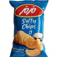 چیپس سیب زمینی نمک