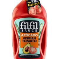 سس گوجه فرنگی حاوی آووکادو فیلفیل