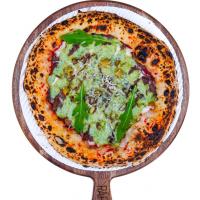 پیتزا سیر و استیک ایتالیایی