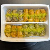 باقلوا گردو، پسته، بادام و فندوق