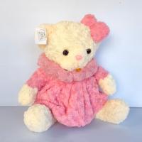 عروسک خرس لباس صورتی