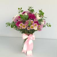 جار گل کرزنتیا طیف صورتی و بنفش 