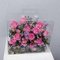 باکس گل رویای شیشه ای