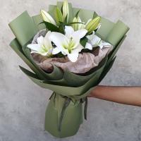 دسته گل اورینتال حس سبز