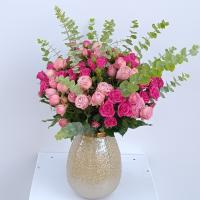 جار گل بیبی رز صورتی