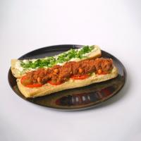 ساندویچ خوراک گوشت بندری