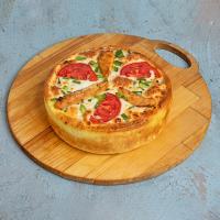 پیتزا استیک مرغ دیپ دیش کوچک