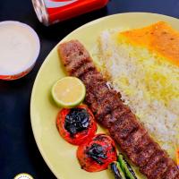 چلو کباب کوبیده