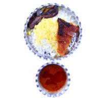 چلو خورشت قیمه بادمجان
