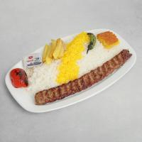 چلو کباب کوبیده 