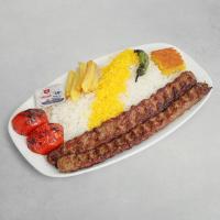 چلو کباب کوبیده مخصوص