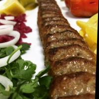 خوراک کباب کوبیده گلپایگانی