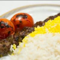 چلو کباب کوبیده گلپایگانی