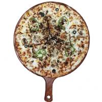 پیتزا اکونومی گوشت و قارچ آمریکایی