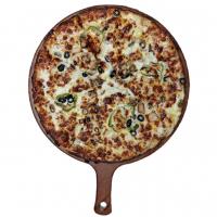 پیتزا اکونومی مرغ و قارچ آمریکایی