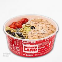 سالاد سزار با مرغ گریل