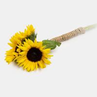 دسته گل آفتابگردان ساده