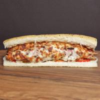 ساندویچ ژامبون گوشت و مرغ تنوری