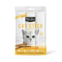 تشویقی مدادی گربه کیت کت با طعم ماهی سالمون و گوش ماهی Kit Cat Grain-free Cat Sticks With Salmon & S