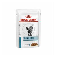 پوچ گربه مراقبت از پوست و مو رویال کنین Royal canin Skin & Coat In Gravy وزن 85 گرم