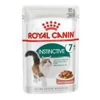 پوچ گربه مسن اینستکتیو رویال کنین Royal Canin Instinctive In Gravy وزن 85 گرم