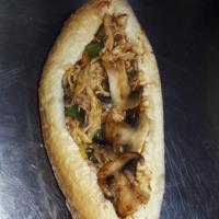 ساندویچ مرغ با قارچ