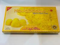 پشمک لقمه‌ای زعفرانی حاج عبدالله 