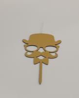 تاپر کلاه و سبیل 