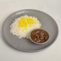 چلو خورشت قورمه سبزی پرسنلی