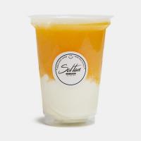 آب پرتقال بستنی