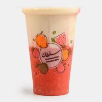 شیر موز توت فرنگی