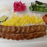 چلو کباب کوبیده