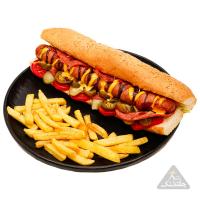 ساندویچ هات داگ هالوپینو