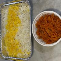 چلو خورشت هویج بدون گوشت