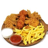 فیله مرغ سوخاری دو تکه نرمال