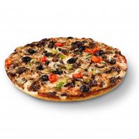 پیتزا قارچ و گوشت