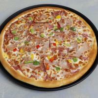 پیتزا بیکن رژیمی