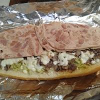 ساندویچ ژامبون مرغ تنوری