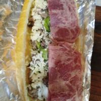 ساندویچ ژامبون گوشت تنوری