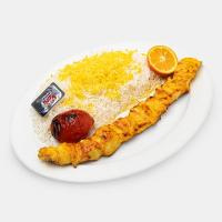 چلو جوجه کباب (سینه مرغ)